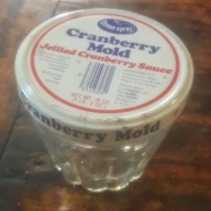 Cranberry mold ocean spray